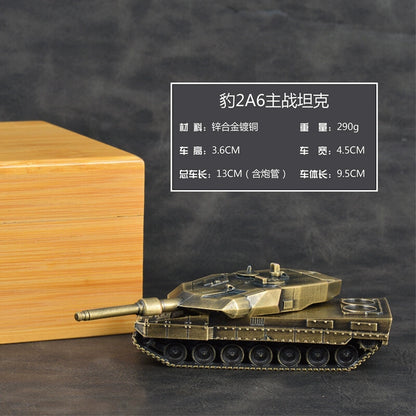 1/72 Scale German Leopard 2a6 Main Battle Tank Full Metal Finish Static Model