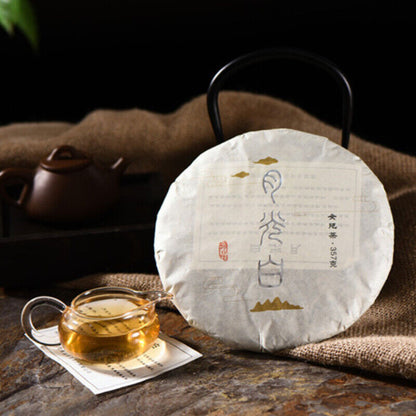 357g Moonlight White Pu'er Tea Green Tea Organic Pu'er Big Bud Pu'er Tea Cake-