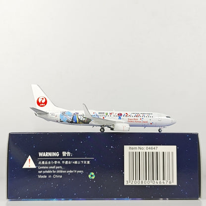 1:400 Phoenix Japan Airlines B737-800 JA342J Airplane Diecast Aircraft Model