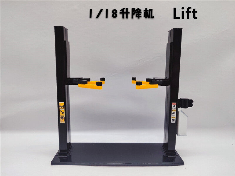 1:18 Scale Car Garage Tool Model Scenery Repair Tool Workstation Set DIY Diorama