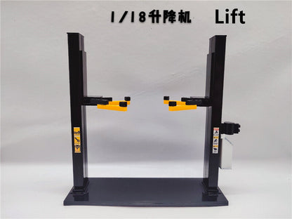 1:18 Scale Car Garage Tool Model Scenery Repair Tool Workstation Set DIY Diorama