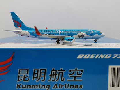 1:400 JC Wings KUNMING AIRLINES B737-800 Passenger Airplane Diecast Model