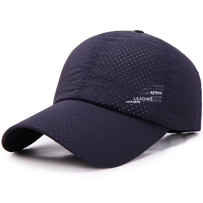 Unisex Quick Dry Baseball Cap Snapback Hat Breathable Sport Summer Outwear Hats