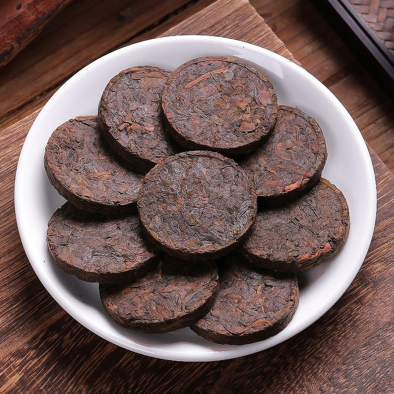 500G Yunnan Old Ban Zhang Laopu Er Tea Branch Tea Ancient Tree Tea Cake -
