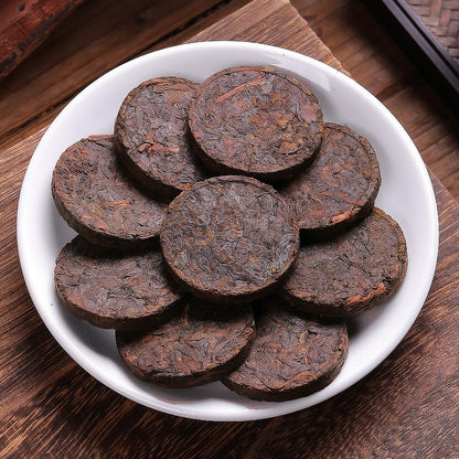 500G Yunnan Old Ban Zhang Laopu Er Tea Branch Tea Ancient Tree Tea Cake -