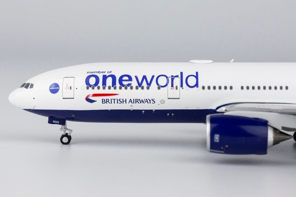 1:400 NG Model BRITISH AIRWAYS Oneworld BOEING 777-200ER Airplane Diecast Model