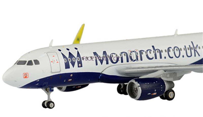 for Geminijets for Monarch Airlines for Airbus A320 G-ZBAA 1:400 Aircraft Model