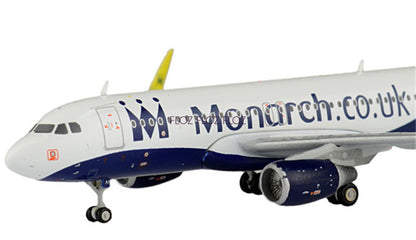 for Geminijets for Monarch Airlines for Airbus A320 G-ZBAA 1:400 Aircraft Model