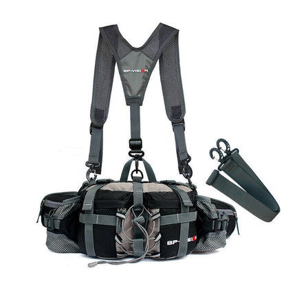 Sports Waist Bag Hiking Camping Climbing Men Women Shoulder Bag Backpack