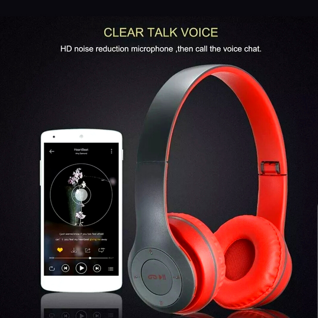 5.0 Wireless Bluetooth Headset Headphones Foldable Stereo Super Bass Earphones