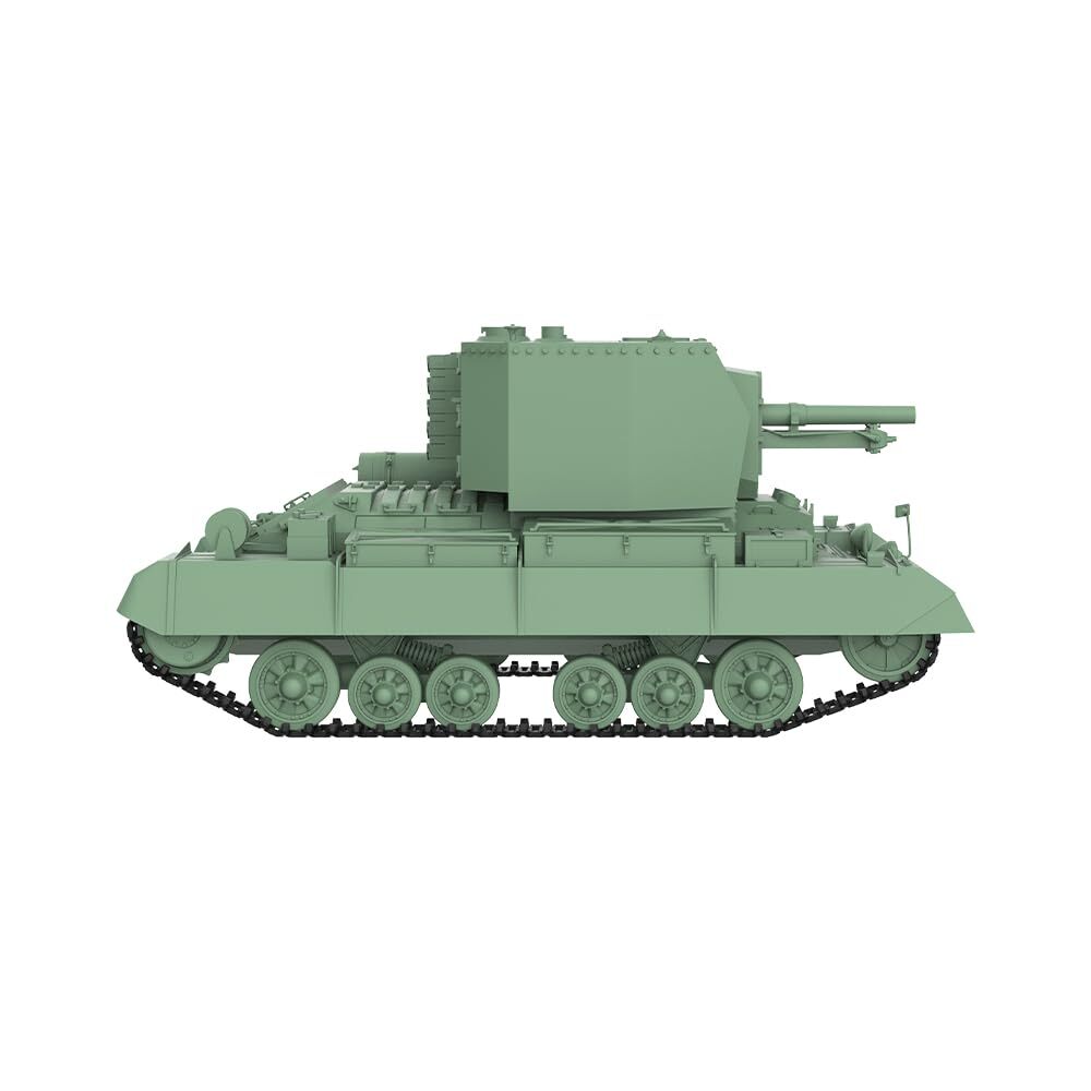 SSMODEL 555 1/72 25mm Military Model Kit British Bishop Self-Propelled Artillery