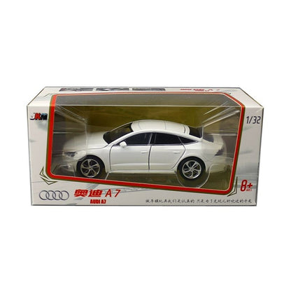 1:32 Diecast 2019 Audi A7 Metal Car Model Toy Door Open Sound Light Gift For Kid
