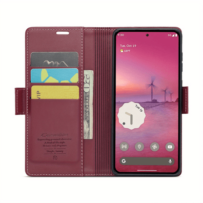 For Google Pixel 9 Pro XL 8Pro 7A 8A Wallet Case With Card Holder for Women Men