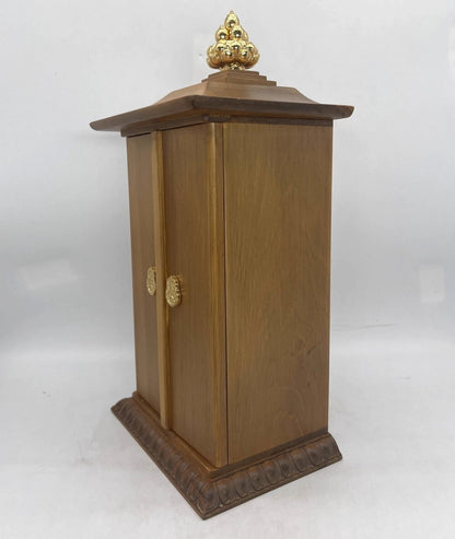 New Cypress Wood Butsudan Shrine God Zen Wooden House Religion Spirituality