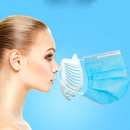3D Face Mask Bracket Mouth Separate Inner Stand Holder Breathing Space 10PCS US