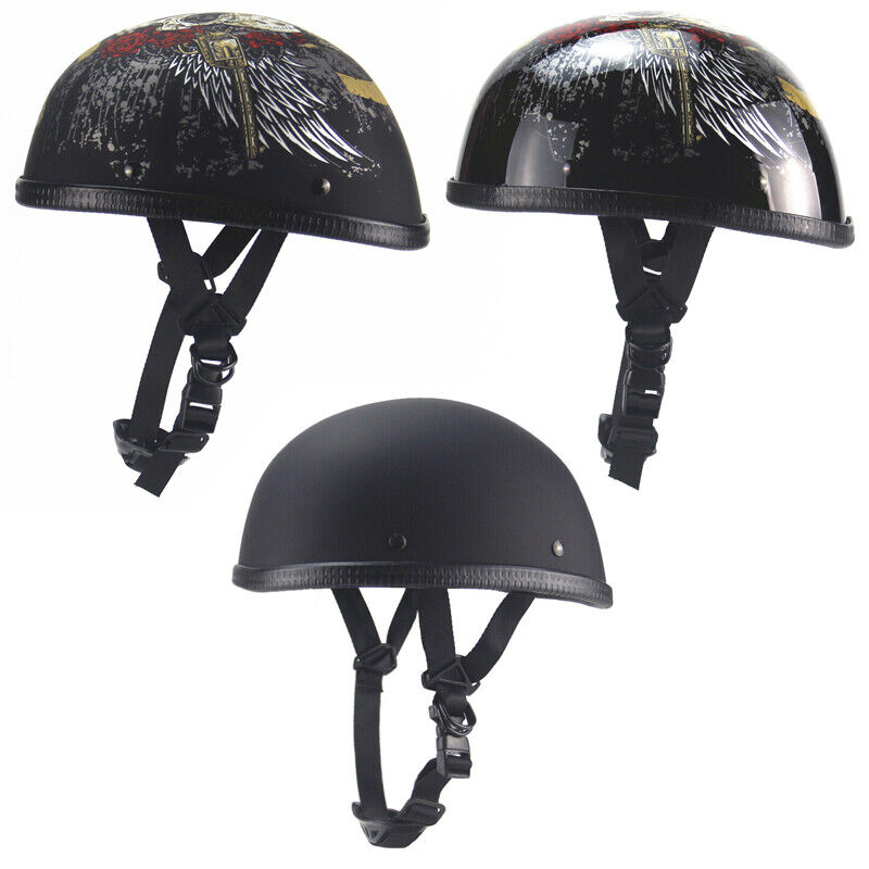 Motorcycle Half Helmet DOT Retro Motorcycle Helmet On-Road for Men Women Gift