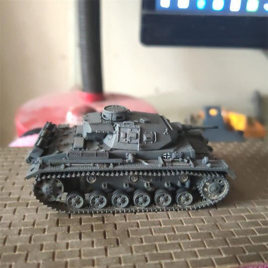 1/72 German Panzerkampfwagen IV Ausf. B/C Tank Painted Finished Model