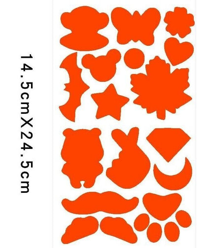 Self Adhesive Patches Various Pattern Repair Washable Stick On Clothing Sticker