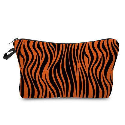 Personalized Pretty Makeup Bag Leopard Print Cosmetic Bags Multifunction Travel