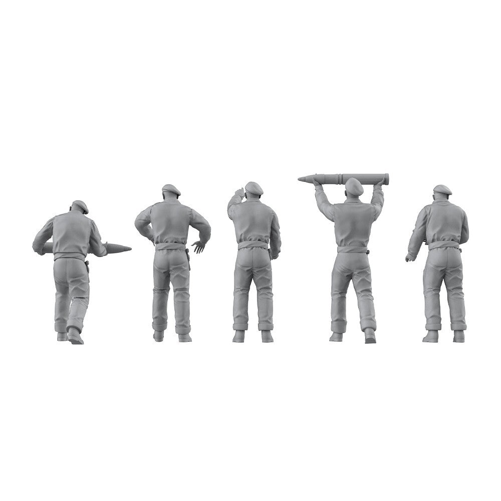 SSMODEL SSTR144917 1/144 Character Model UK Officer Gunner Soldiers