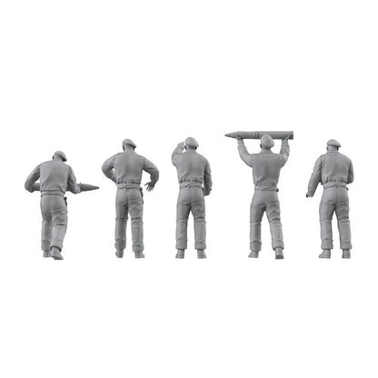 SSMODEL SSTR144917 1/144 Character Model UK Officer Gunner Soldiers