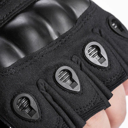 Half-finger Gloves Hiking Anti-slip Riding Fighting Hunting Paintball Outdoor XL