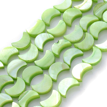 30-34pcs 8x11mm Natural Shell Spacer Beads Jewelry Making Bracelet Necklace DIY