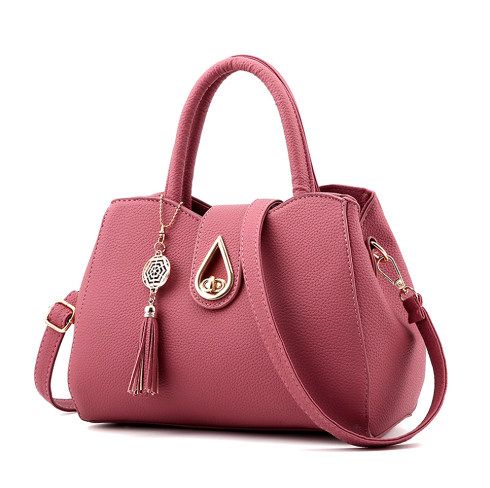 Women Faux Leather Shoulder Bag Tote Purse Handbags Messenger Crossbody Satchel