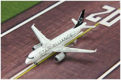 1:400 JC Wings Lufthansa STAR ALLIANCE AIRBUS A320 Plane Diecast Aircraft Model