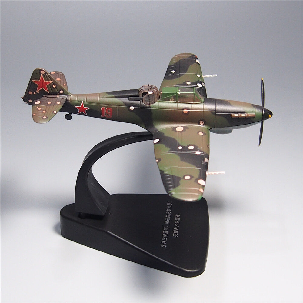 FLOZ WWII RUSSIAN IL-2 Attacker 1/72 DIECAST Airplane Pre-builded Model