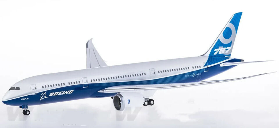 1:200 32CM Hogan DREAM LINER BOEING 787-9 Passenger Airplane ABS Plastic Model