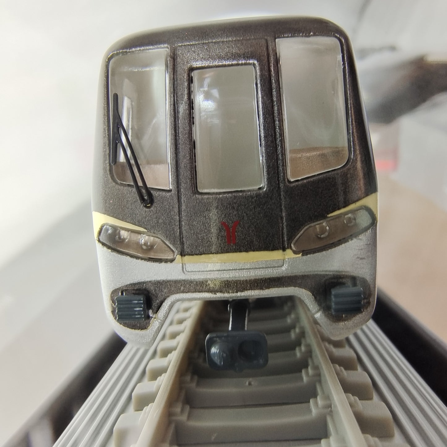 1:87 90CM Guangzhou Metro Line 11 Subway Passenger Car Train Diecast Model