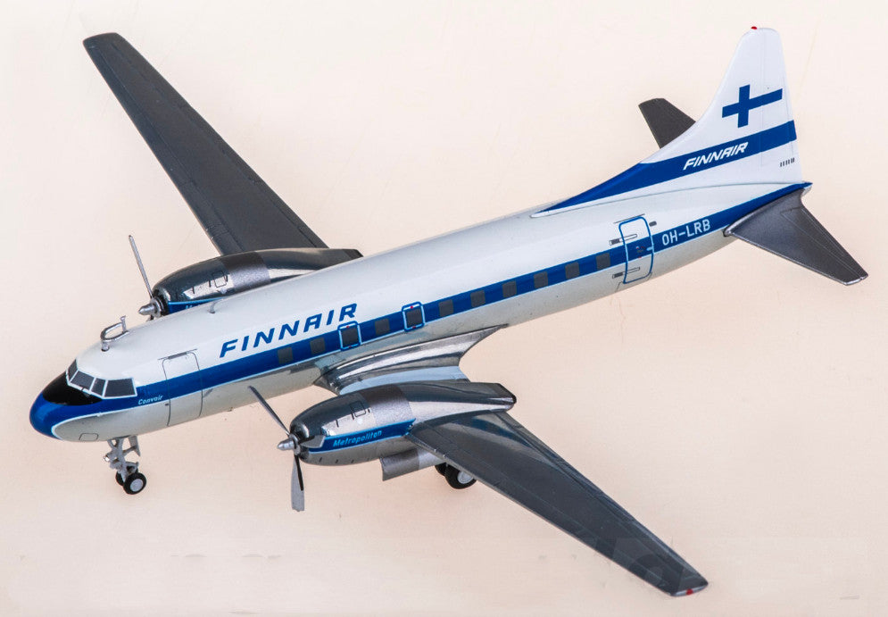 1:200 JC Wings Finnair Convair CV-440 Passenger Airplane Diecast Plane Model