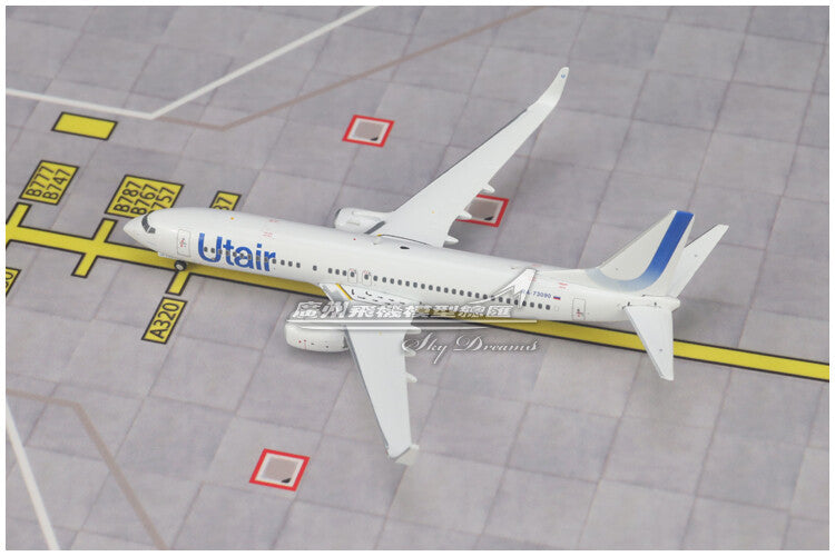 1:400 GeminiJets Utair BOEING B737-800W Airplane Diecast Plane Aircraft Model