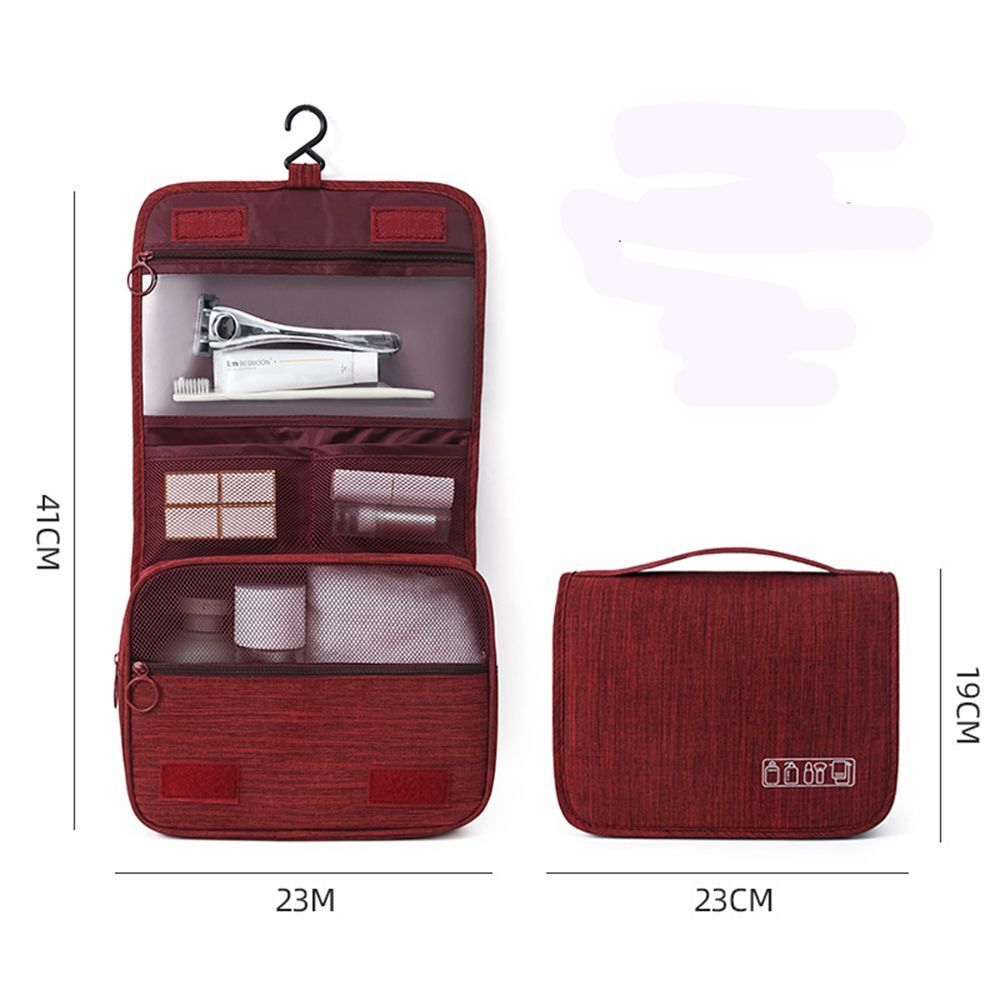 Travel Makeup Bags Waterproof Cosmetic Toiletries Organizer Storage Purses 1 PC