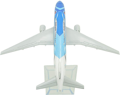 1:400 16cm B777 Malaysia Airlines Sea Wave Metal Airplane Model Plane Toy