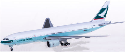 1:400 Kai Tak Wings Cathay Pacific B777-200 Passenger Airplane Diecast Model