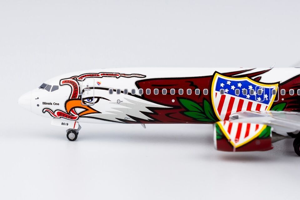 1:400 NG Model Southwest BOEING 737-800 Passenger Airplane Diecast Plane Model