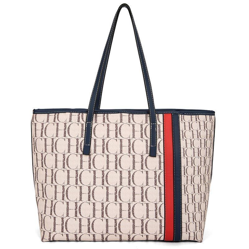 Luxury Handbag Letter Large Capacity Shoulder Sac Shoulder Pouch Hasp Spandex