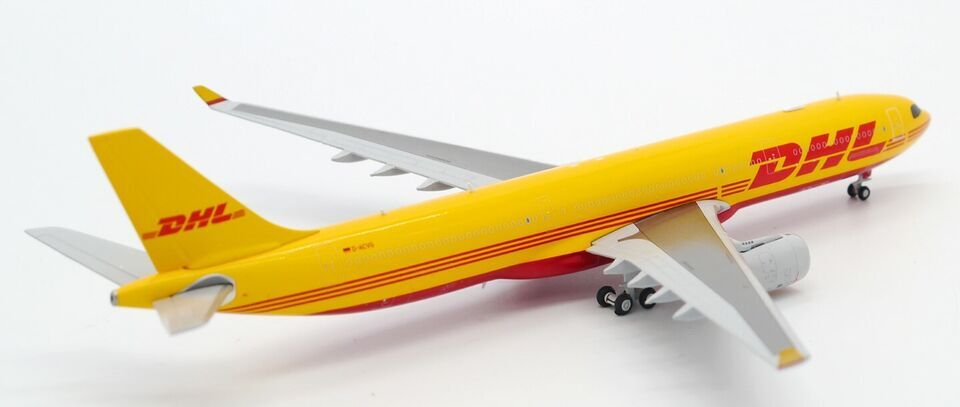 1:400 JC WINGS DHL AIRBUS A330-300F Airfreighter Airplane Diecast Aircraft Model