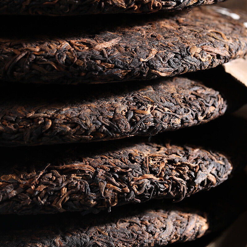 357g Ripe Puerh Tea Yunnan Menghai Lao Banzhang Pu'er Tea Pu'er Tea Cake