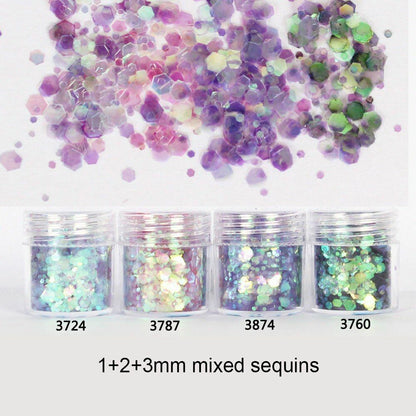 4Pcs/Lot UV Resin Pigment Glitter Bling Bling Filling Craft Jewelry Making Tools