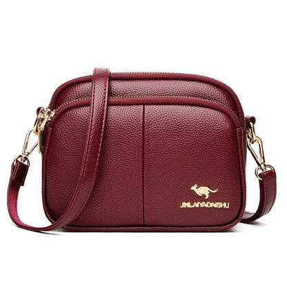 Small Bags Women Messenger Bags Leather Female Shoulder Bag Leather Handbags
