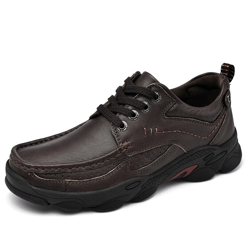 Genuine Leather Men Shoes Outdoor Comfortable Casual Shoes Flats Loafers
