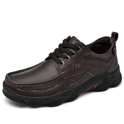 Genuine Leather Men Shoes Outdoor Comfortable Casual Shoes Flats Loafers