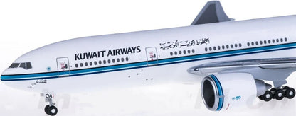 1:200 32CM Hogan KUWAIT AIRWAYS BOEING 777-200 Passenger Plane ABS Plastic Model