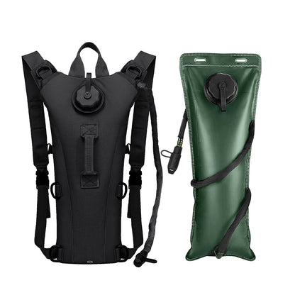 3L Water Bladder Bag Hydration System Backpack Survival Pack Camping Hiking USA