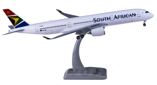 1:200 33CM Hogan SOUTH AFRICAN AIRBUS A350-900 Passenger Plane ABS Plastic Model