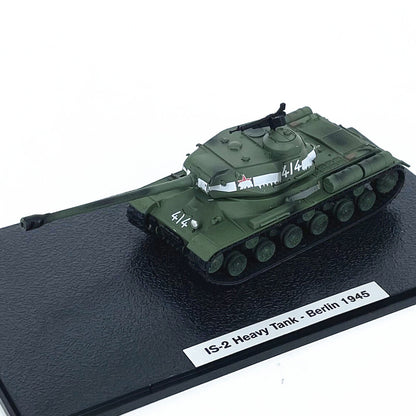 1/72 Soviet Is-2 Heavy Tank Model Alloy Simulation Ornaments Battle Of Berlin