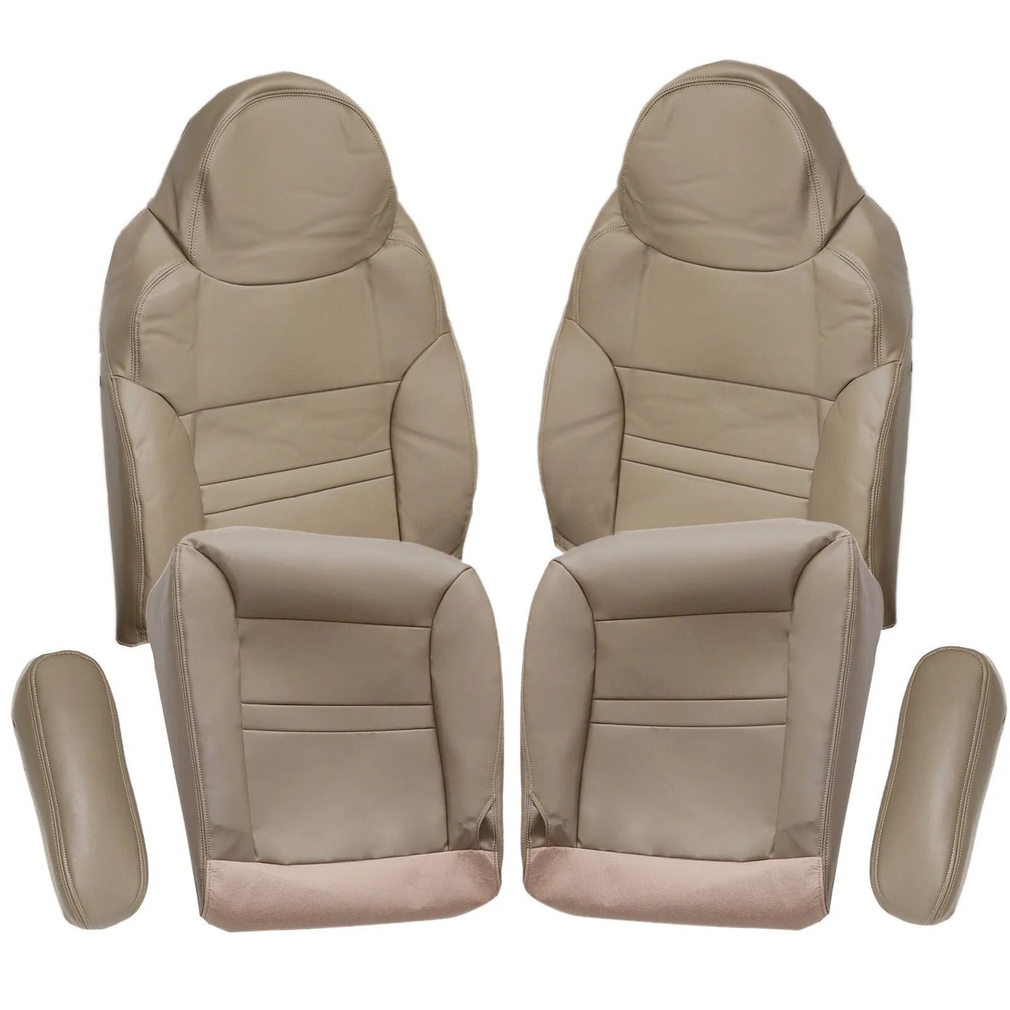 Front Bottom & Top Seat Cover Set For Ford Excursion Limited 2000-2001 Repair